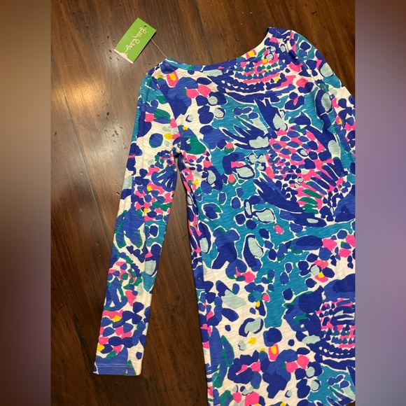 Lilly Pulitzer Paradis Dress Hit The Spot Size XXS Coastal Chic Nautical Beach - Picture 12 of 16